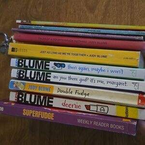 A Collection Of 10 Judy Blume Books